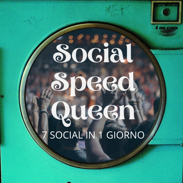 Social Speed Queen Eugenio Chiara Lavanderia Digitale